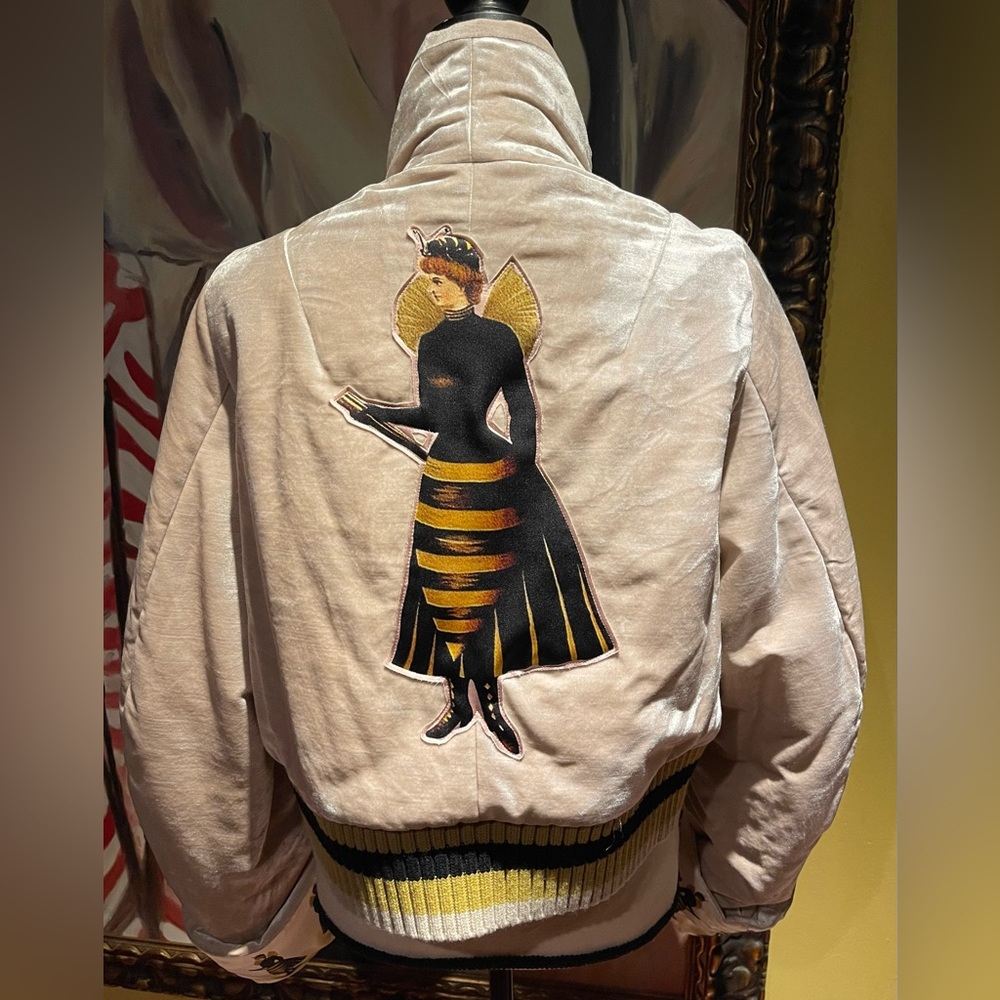 Undercover Queen Bee Printed Bomber Jacket size 3